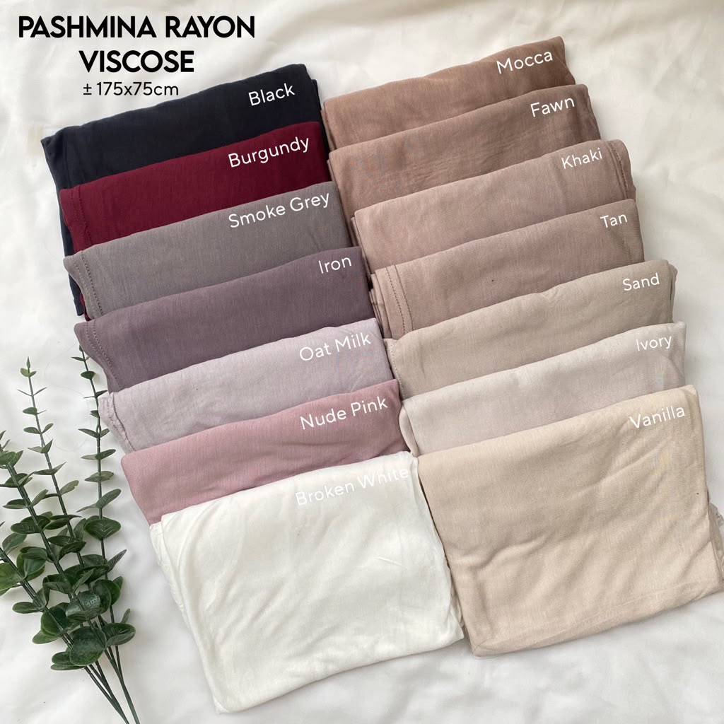 pashmina rayon viscose